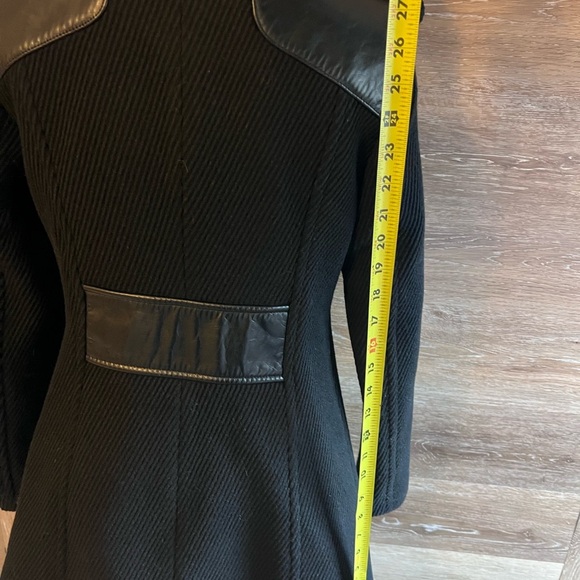 MACKAGE Black wool Sunsk Coat Sz small hood excellent winter jacket - Picture 12 of 16